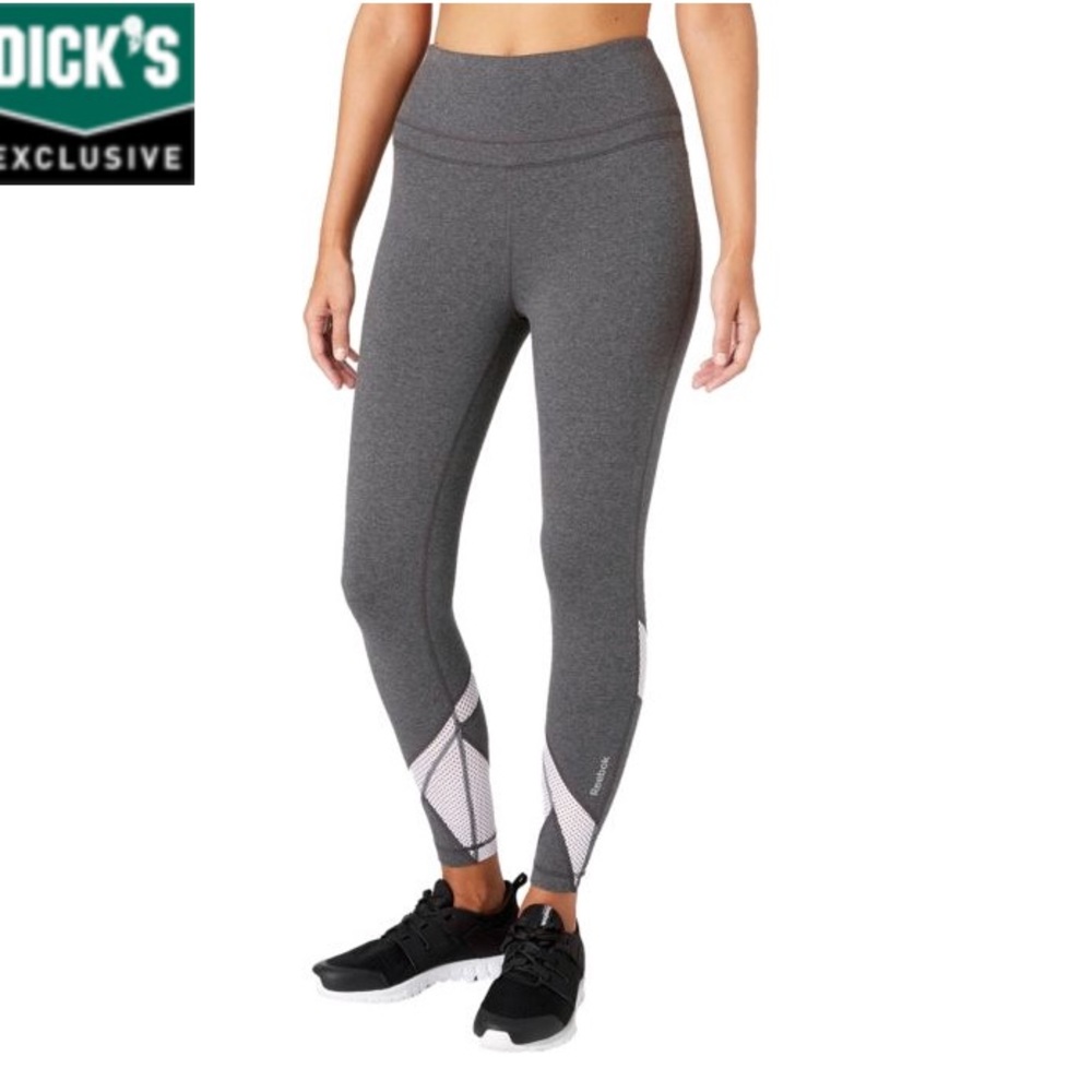 Women’s Gray Reebok Pants/Tights